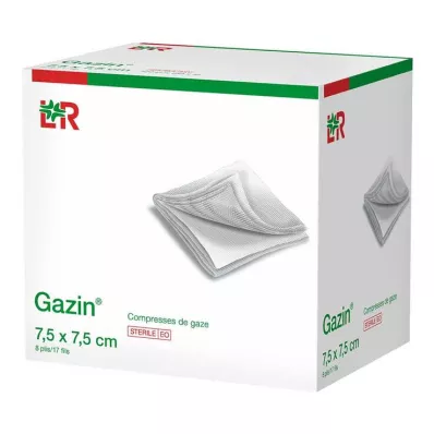 GAZIN Marlės komp. 7,5x7,5 cm sterilus 8 kartus, 25X2 vnt