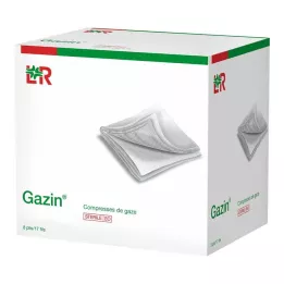 GAZIN Kompaktinė marlė 10x10 cm sterili 8 kartus, 25X2 vnt