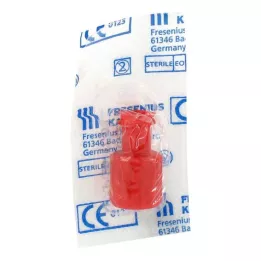 KOMBISTOPFEN raudonas Luer-Lock užraktas, 1 vnt