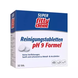 FITTYDENT Super valymo tabletės, 32 vnt