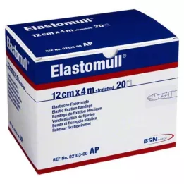 ELASTOMULL 12 cmx4 m elastinė fiksavimo juosta 2103, 20 vnt