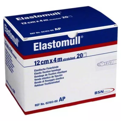 ELASTOMULL 12 cmx4 m elastinė fiksavimo juosta 2103, 20 vnt