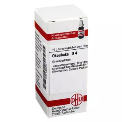 OKOUBAKA D 4 rutuliukai, 10 g