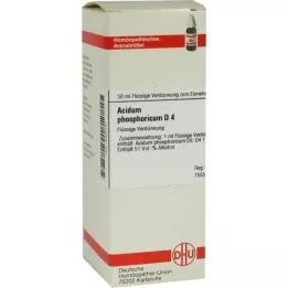 ACIDUM PHOSPHORICUM D 4 skiedinys, 50 ml