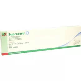 SUPRASORB X HydroBalance tamponada 2x21 cm, 5 vnt