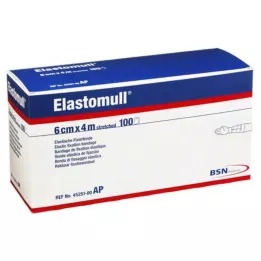 ELASTOMULL 6 cmx4 m elastinė fiksavimo juosta 45251, 100 vnt