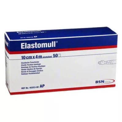 ELASTOMULL 10 cmx4 m elastinė fiksavimo juosta 45253, 50 vnt ELASTOMULL 10 cmx4 m elastinė fiksavimo juosta 45253, 50 vnt