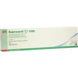 SUPRASORB X+PHMB HydroBalance tamponada 2x21 cm, 5 vnt