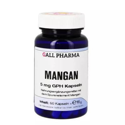MANGAN 5 mg GPH kapsulės, 60 kapsulių MANGAN 5 mg GPH kapsulės, 60 kapsulių