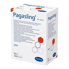 PAGASLING Gazos tamponas nesterilus, 1 dydžio, lazdyno riešuto dydžio, 1000 vnt