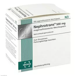 NEPHROTRANS kapsulės su enteriniu apvalkalu, 100 vnt