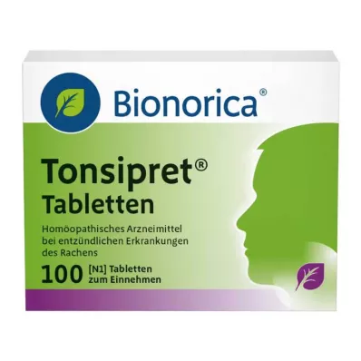 TONSIPRET Tabletės, 100 vnt