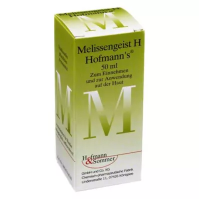Melissa spirit H Hofmanns lašai, 50 ml Melissa spirit H Hofmanns lašai, 50 ml