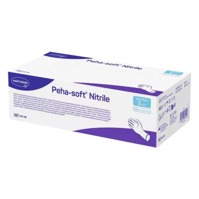 PEHA-SOFT nitrilas Unt.Handsch.unste.puderfrei S, 100 vnt
