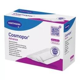 COSMOPOR Išankstinis žaizdų tvarstis 5x7,2 cm, 10 vnt