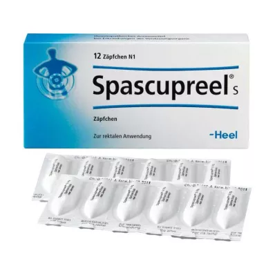 SPASCUPREEL S Žvakutės, 12 vnt