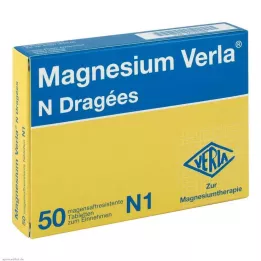 MAGNESIUM VERLA N dengtų tablečių
