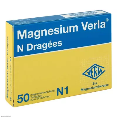 MAGNESIUM VERLA N dengtų tablečių