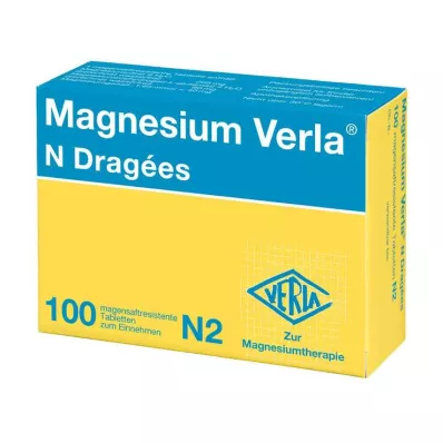 Magnio Verla® N Dražė, 100 vnt Magnio Verla® N Dražė, 100 vnt