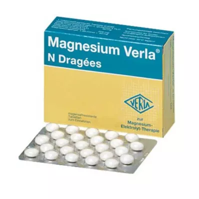 MAGNESIUM VERLA N Dengtos tabletės, 20X50 vnt