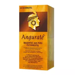 ANGURATE Skrandžio arbatos filtras, 25X1,5 g