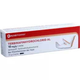 TERBINAFINHYDROCHLORID AL 10 mg/g grietinėlės, 15 g