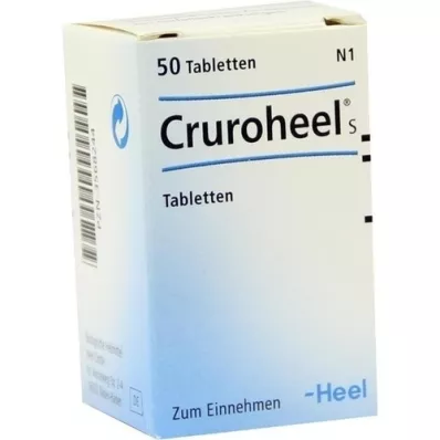 CRUROHEEL S tabletės, 50 vnt