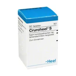 CRUROHEEL S tabletės, 50 vnt
