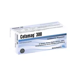 CEFAMAG 300 kietųjų kapsulių, 60 vnt
