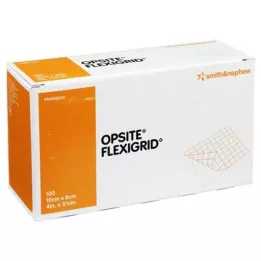 OPSITE Flexigrid permatomas žaizdų tvarstis 8x10 cm sterilus, 100 vnt