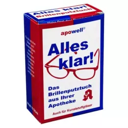 BRILLENPUTZTÜCHER Viskas skaidru, 10 vnt