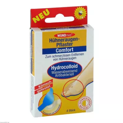 HÜHNERAUGENPFLASTER Patogus hidrokoloidas, 6 vnt