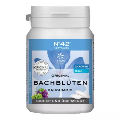SELBSTVERTRAUEN Kramtomoji guma pagal Dr. Bachą, 40 vnt