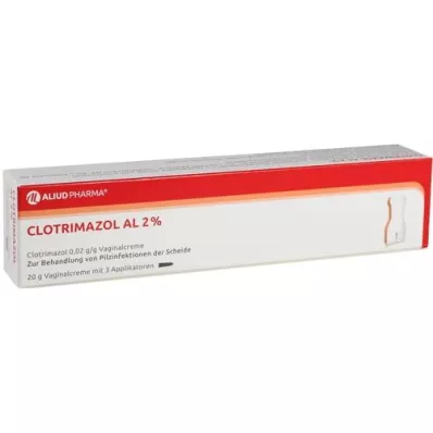 CLOTRIMAZOL AL 2 % makšties kremas, 20 g