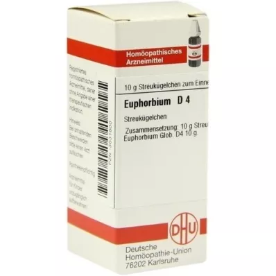 EUPHORBIUM D 4 rutuliukai, 10 g