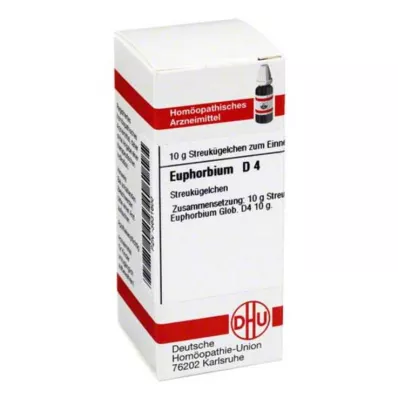 EUPHORBIUM D 4 rutuliukai, 10 g EUPHORBIUM D 4 rutuliukai, 10 g