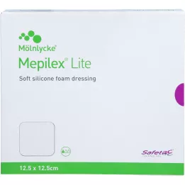 MEPILEX Lite putų tvarstis 12,5x12,5 cm sterilus, 5 vnt