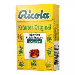 RICOLA o.Z.Box žolelių saldainiai, 50 g