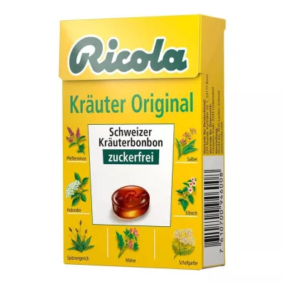 RICOLA o.Z.Box žolelių saldainiai, 50 g