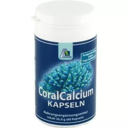 CORAL CALCIUM Kapsulės 500 mg, 60 vnt