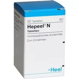 HEPEEL N tabletės, 50 vnt