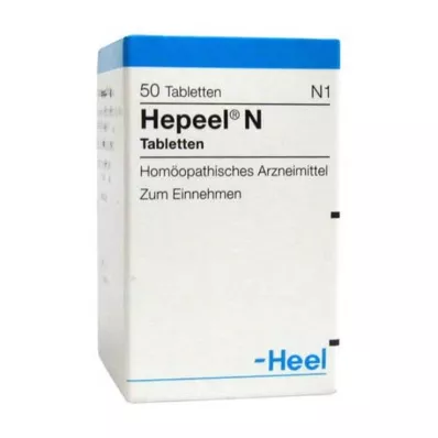 HEPEEL N tabletės, 50 vnt