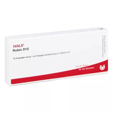RUBIN D 12 ampulių, 10X1 ml RUBIN D 12 ampulių, 10X1 ml
