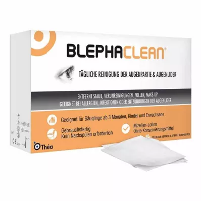 BLEPHACLEAN Kompresai sterilūs, 20 vnt