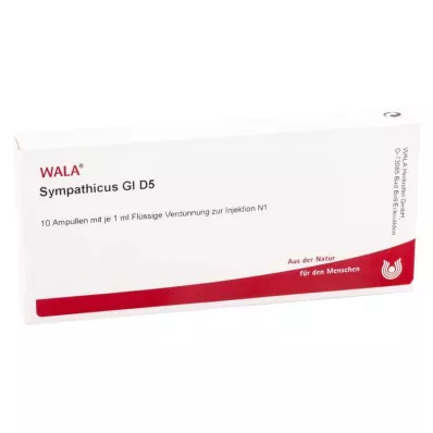 Sympathicus GL D 5 ampulės, 10X1 ml Sympathicus GL D 5 ampulės, 10X1 ml
