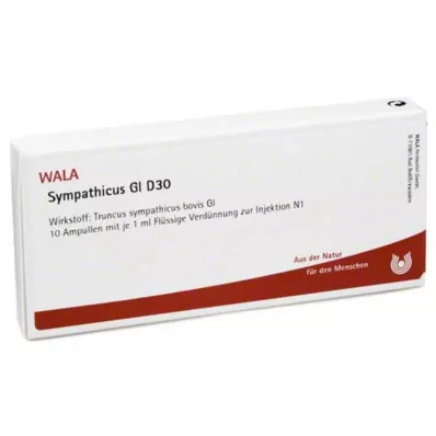 Sympathicus GL D 30 ampulės, 10X1 ml Sympathicus GL D 30 ampulės, 10X1 ml