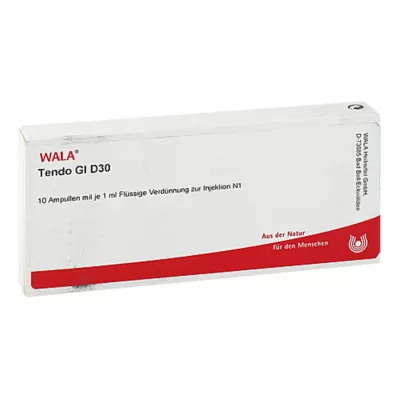 TENDO GL D 30 ampulių, 10X1 ml TENDO GL D 30 ampulių, 10X1 ml