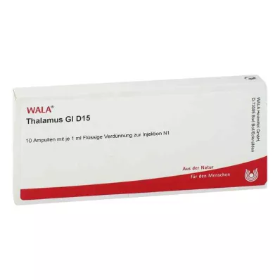 THALAMUS GL D 15 ampulių, 10X1 ml