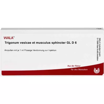 TRIGONUM Vesicae et Musculus sphincter GL D 6 amp, 10X1 ml TRIGONUM Vesicae et Musculus sphincter GL D 6 amp, 10X1 ml