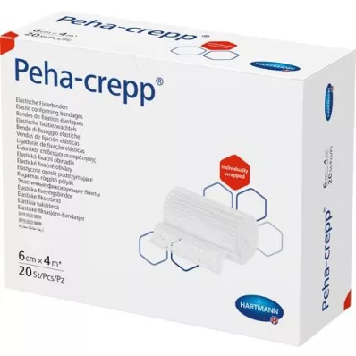 PEHA CREPP Fiksacinis tvarstis 6 cmx4 m, 1 vnt